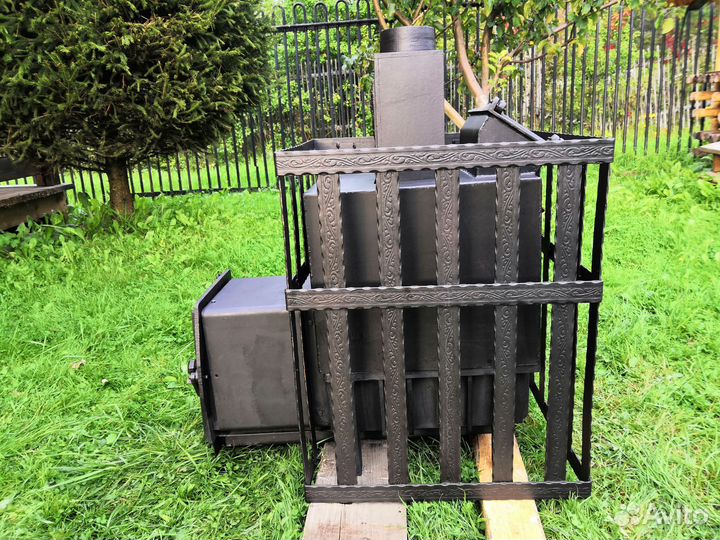 Печь дровяная для бани