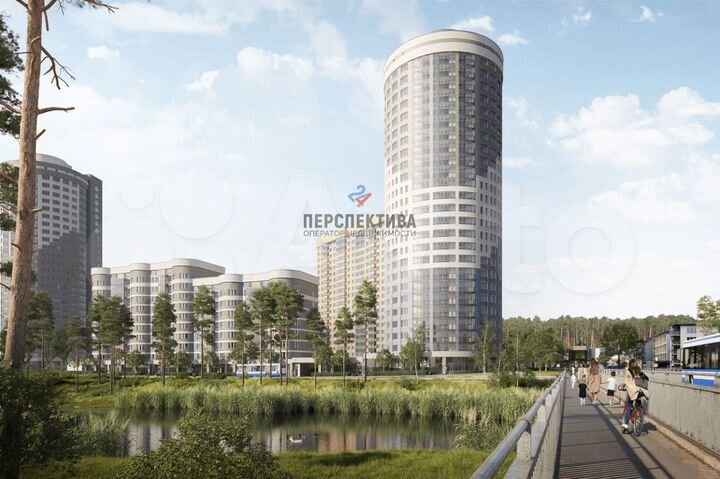 2-к. квартира, 65 м², 6/20 эт.