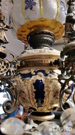 Люстра майолика