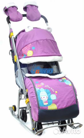 Коляска санки