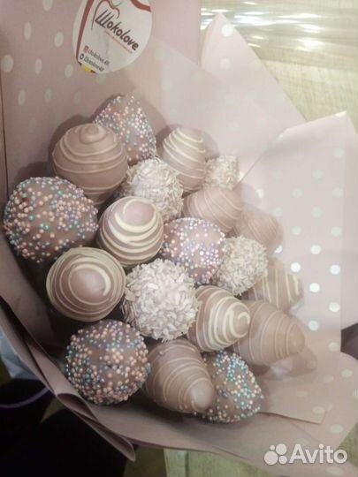 Букеты из клубники