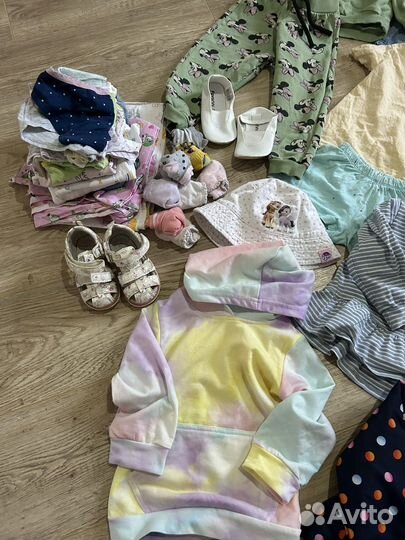 Вещи пакетом для девочки 80-86