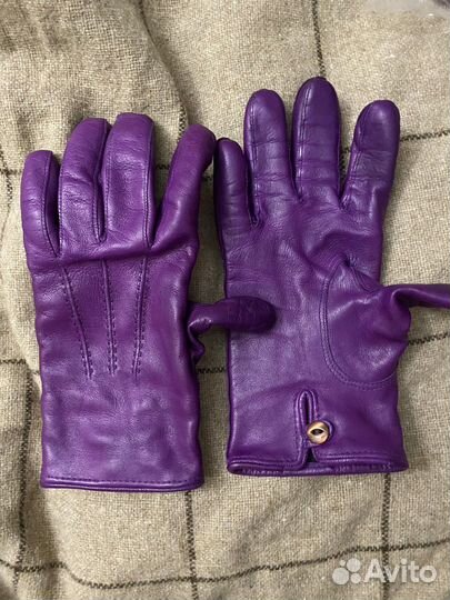 Перчатки restelli италия кожа кашемир