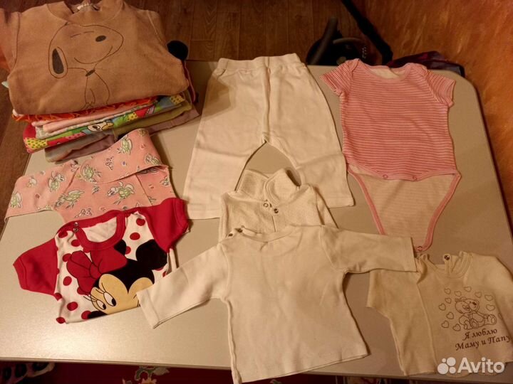 Детская одежда для девочек пакетом