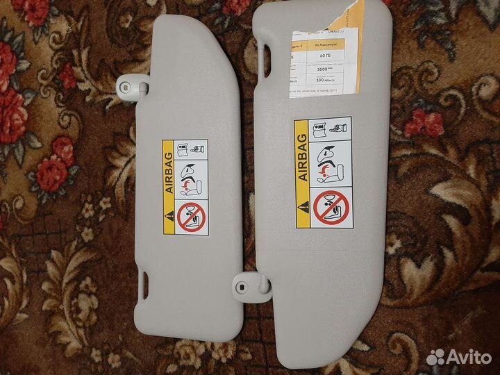 Солнцезащитный козырек vesta