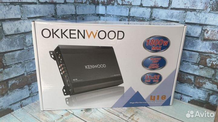 Усилители автомобильные 1800W