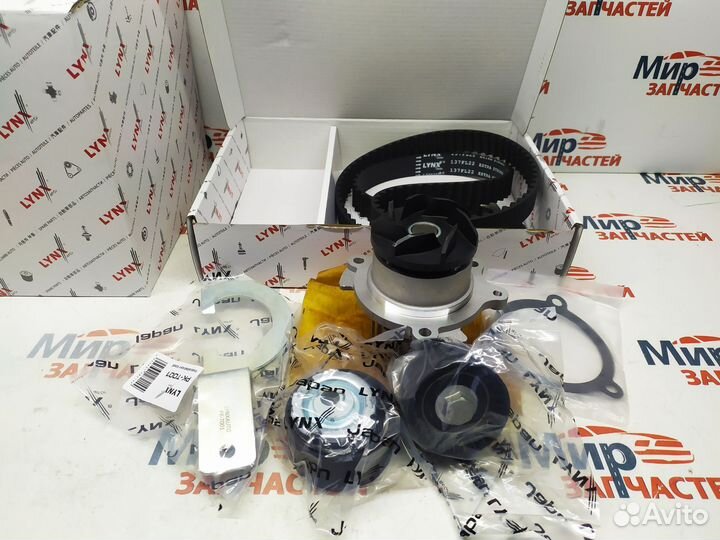 Комплект грм с водяным насосом granta kalina 2110