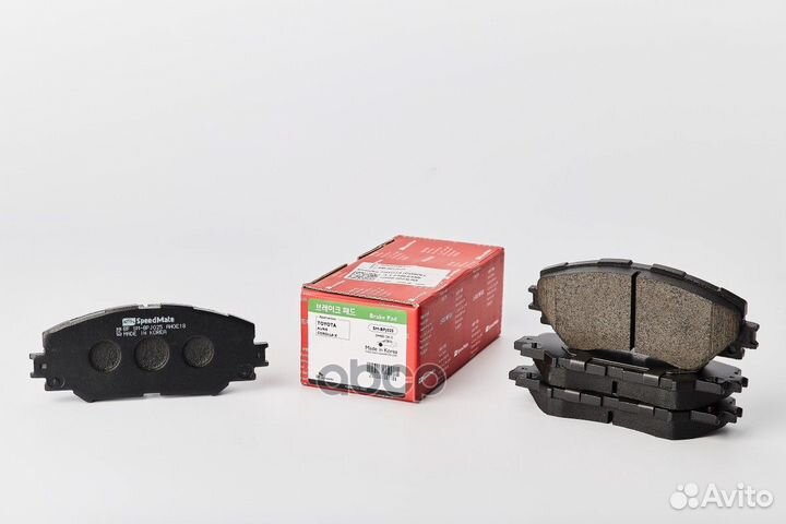 Колодки toyota (corolla X E140,E150)(2006-2013)