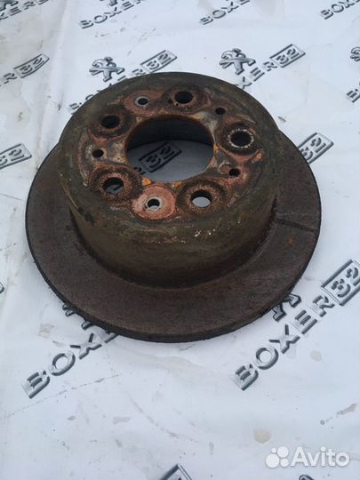 Диск тормозной задний Пежо боксёр 3