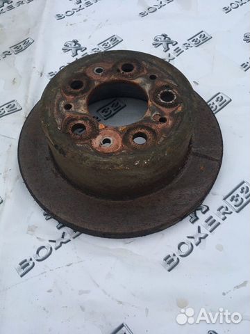 Диск тормозной задний Пежо боксёр 3