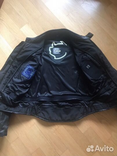 Куртка мотоциклетная IXS кожа (съёмный подклад)