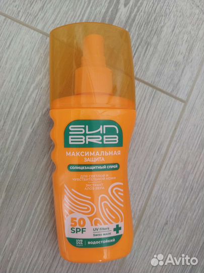 Солнцезащитный спрей spf 50