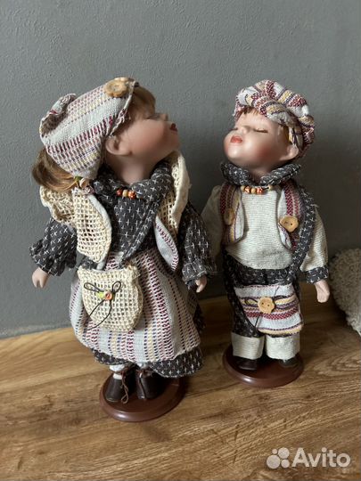 Фарфоровые куклы влюбленные