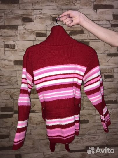 Теплая кофта для девочки