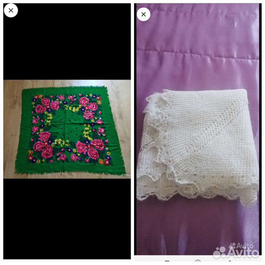 Шаль паутинка