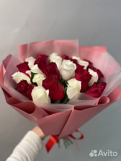 Букет из 21 Розы Доставка Воронеж