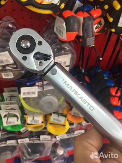 Ключ динамометрический 3/8 19-110 365 мм. маякатво