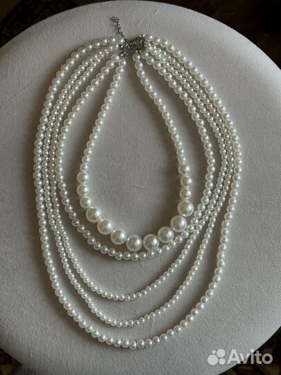 Бусы жемчуг