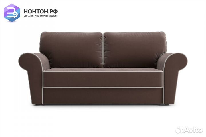 Диван еврокнижка Прованс коричневый