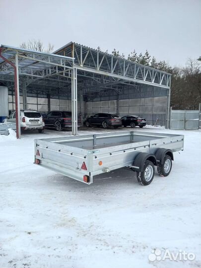 Прицеп Престиж 4,0*2,0 2хосн без тента