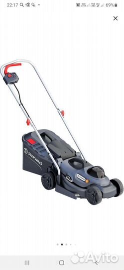 Газонокосилка аккумуляторная