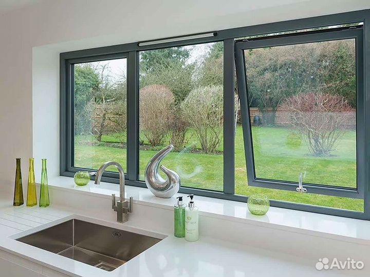 Ремонт окон, стеклопакет Стандарт RAL39441