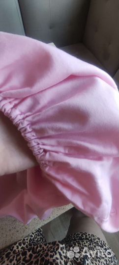 Простынь в детскую кроватку