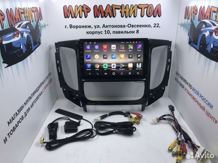 Магнитола Mitsubishi Pajero Sport 3 android 3/32Гб