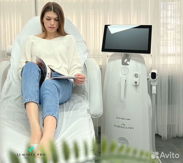 Диодный лазер для эпиляции Лю-Минес MaxPlus 2000W