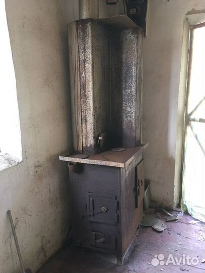 Печь на дровах с водяным отоплением