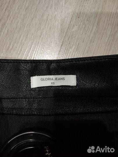 Кожаная юбка