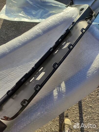 Задний бампер и спойлер бампера KIA Soul SK3 2020