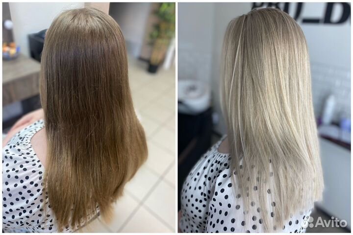 Окрашивание волос в любых техниках