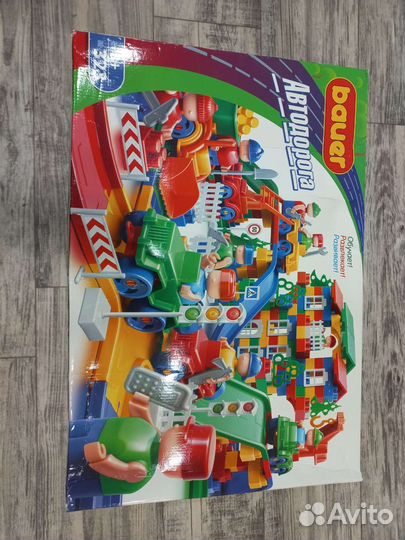 Автодорога bauer игрушки детские конструктор