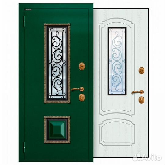 Дверь входная железная