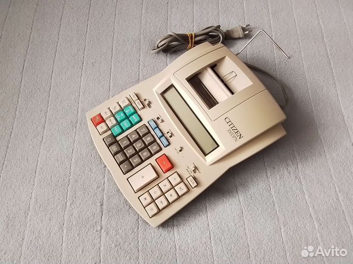 Калькулятор Citizen с функцией печати