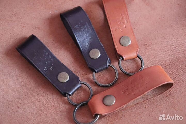 Брелок для ключей кожа ручная работа