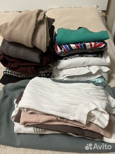 Летние и зимние вещи пакетом на девушку р. 40-42