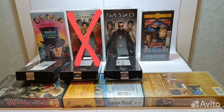 Видеокассеты лицензионные новые с записью фильмов