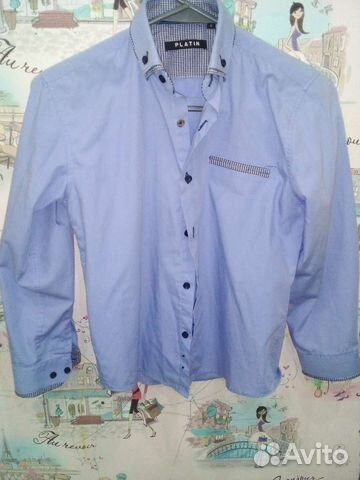 Школьные рубашки пакетом для мальчиков