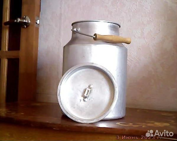 Бидон алюминиевый 10 л, в отличном состоянии