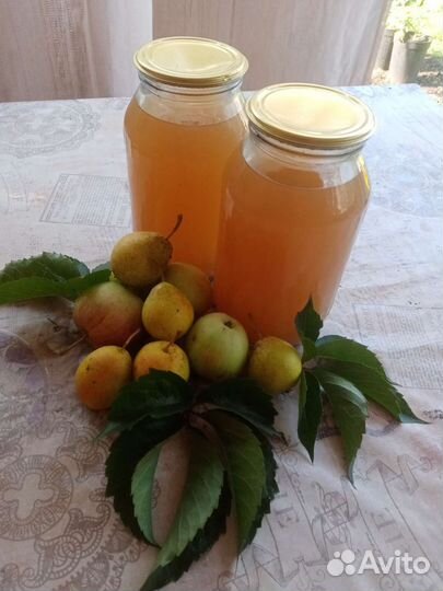 Сок натуральный грушево-яблочный