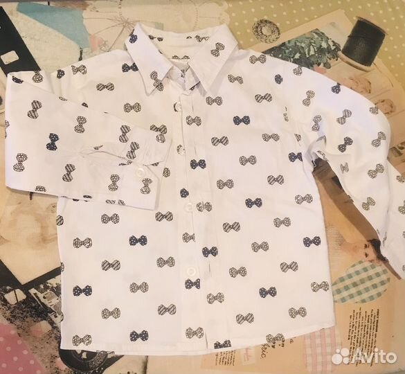 Рубашка для мальчика 80