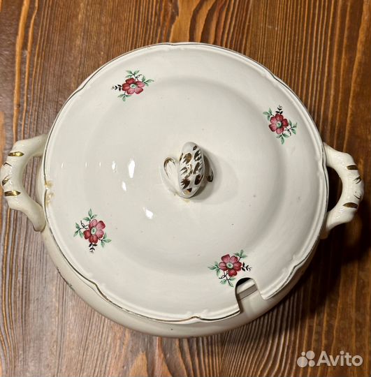 Посуда зик Конаково СССР Супница блюда салатник