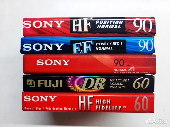 Кассеты (аудиокассеты ) цена за 5шт