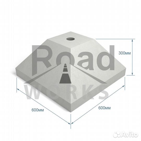 Фундаменты Ф2, Ф3, анкерное основание