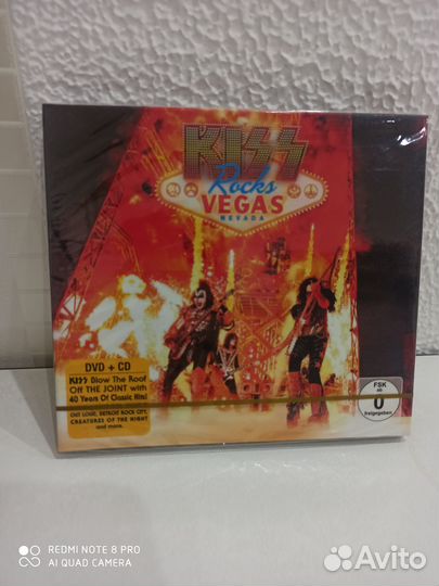 Kiss Vegas CD+DVD /Nightwish /Nirvana /Muse Accept