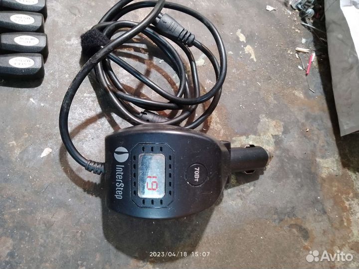 Блок питания для ноутбука автомобильное 12в