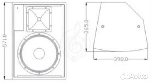 FDB FT12II Акустическая система пассивная, 250 Вт