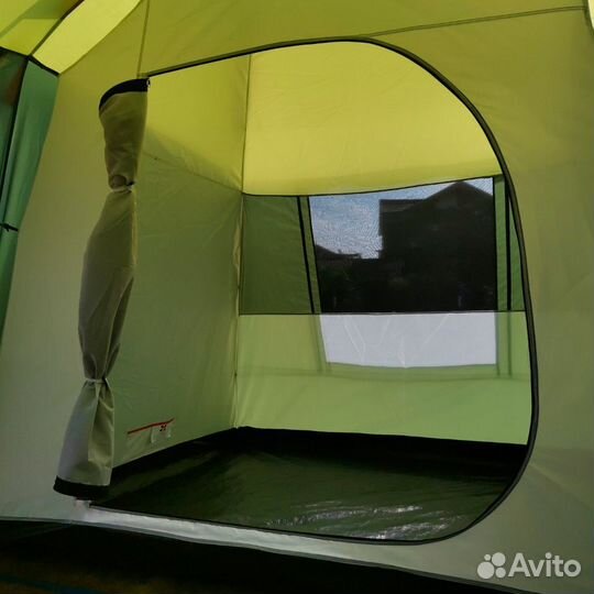 Палатка туристическая 4 местная с большим тамбуром